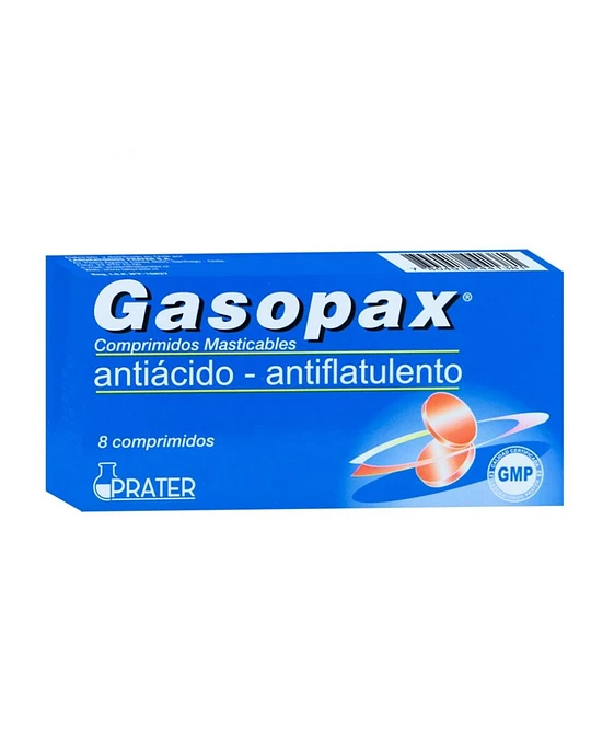 Gasopax - 8 Comprimidos - Farmacias Curie