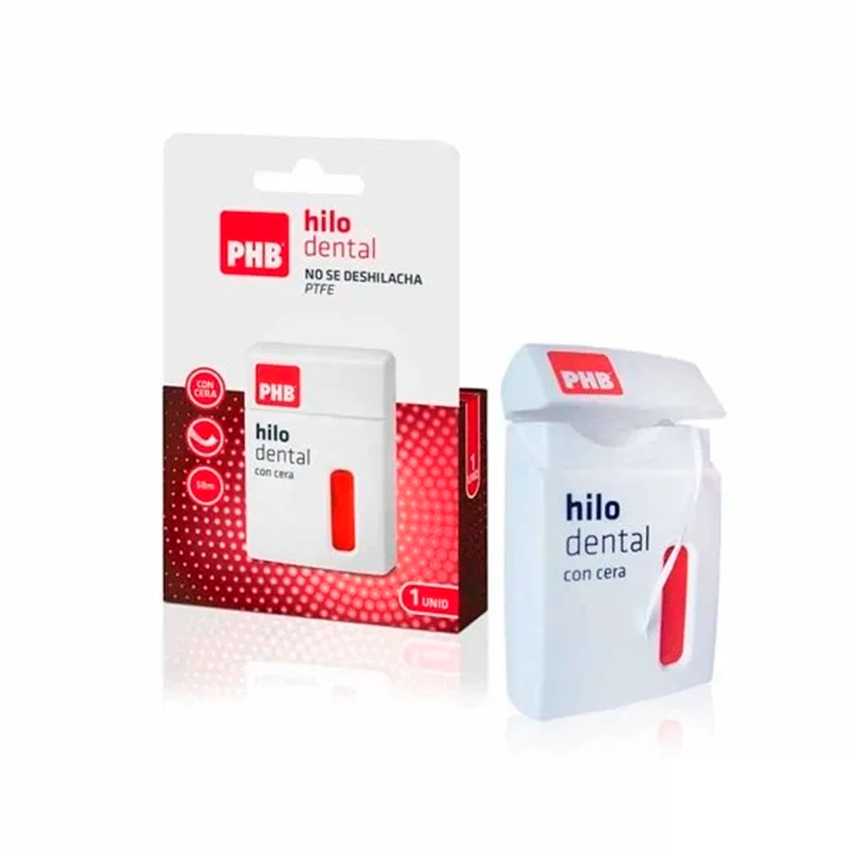 PHB Hilo Dental con cera - Farmacias Curie