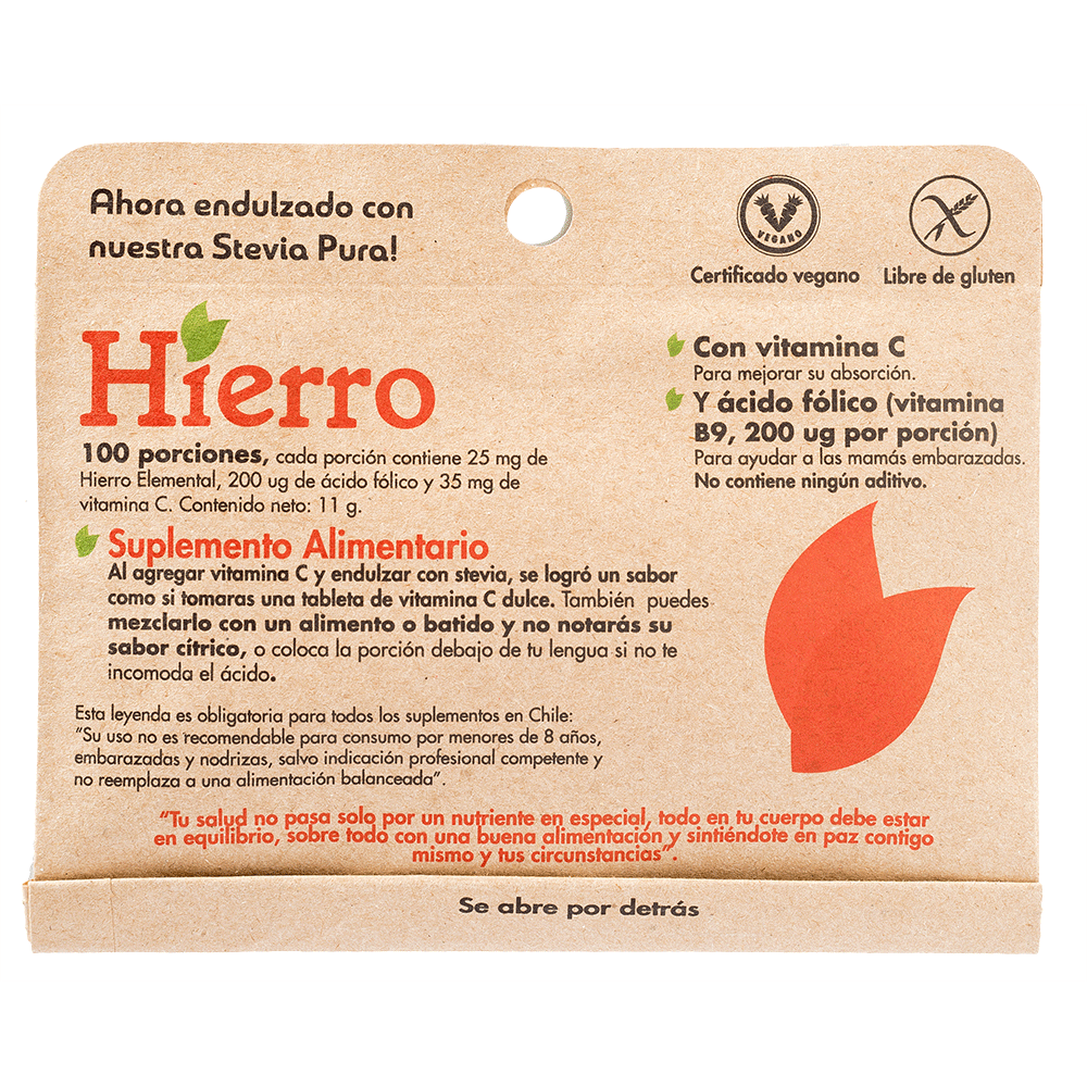 Hierro Sobre en Polvo - Farmacias Curie