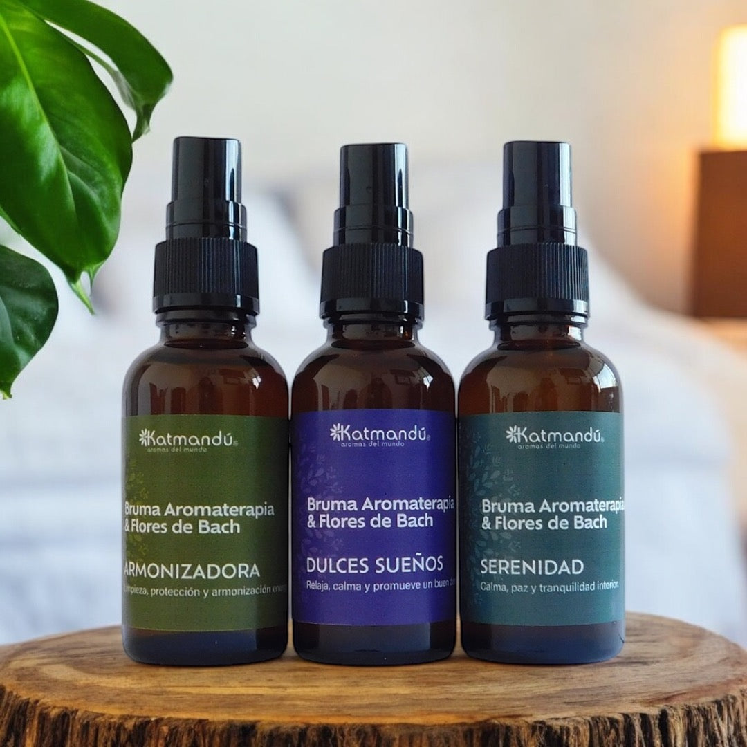 Katmandú Pack Mini Brumas Aromaterapia 3 unidades - Farmacias Curie