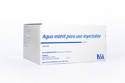Agua Estéril para Inyectables - 1 Ampolla 10 ml