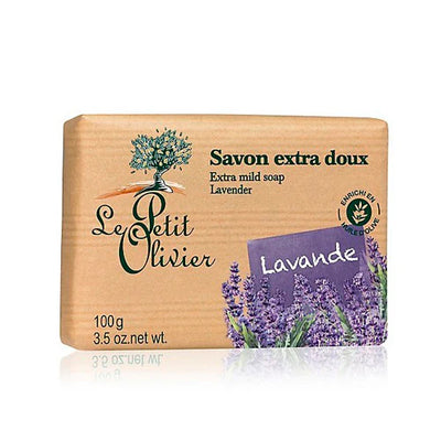 Le Petit Olivier Jabón Extra Suave Lavanda 100 g - Farmacias Curie