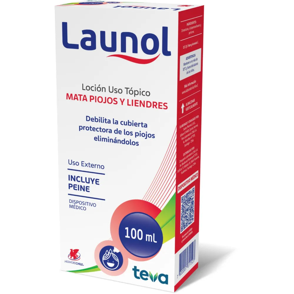 Launol Loción Tópica - 100ml - Farmacias Curie