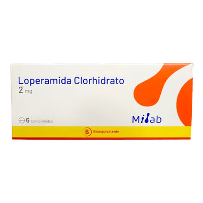 Loperamida 2mg - 6 Comprimidos