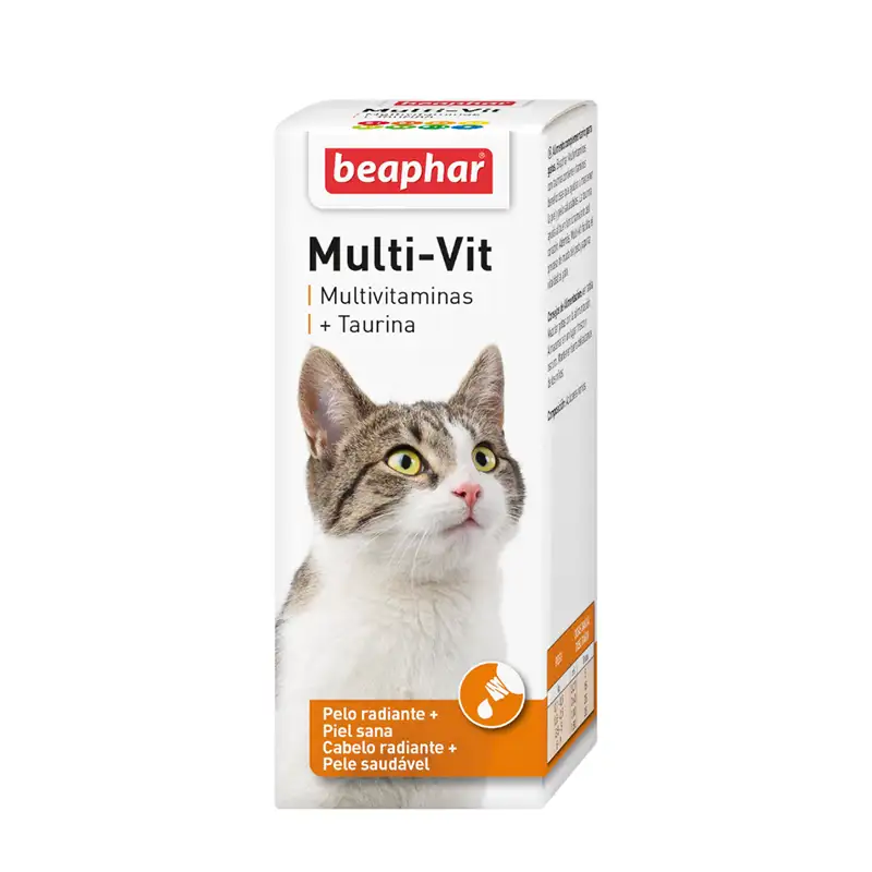 Multi-Vit Laveta Gato Gotas - 50 ml - Farmacias Curie