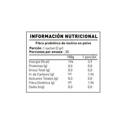 Nup! Prebióticos - 30 Sachets - Farmacias Curie
