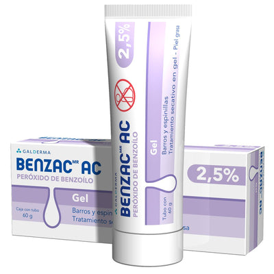 Benzac Ac Gel 2,5% - Farmacias Curie