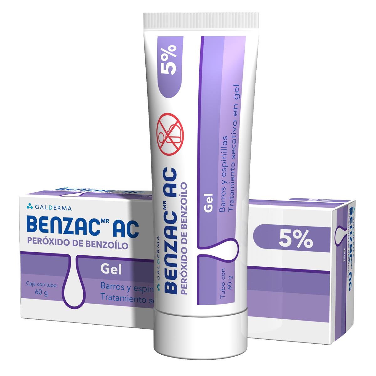 Benzac Ac Gel 5% - 15g - Farmacias Curie