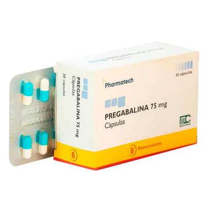 Pregabalina Cápsulas 75mg - Farmacias Curie
