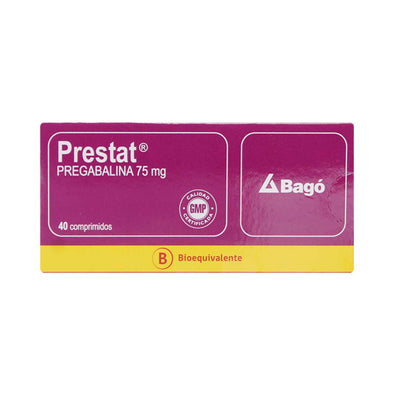 Prestat Comprimidos 75mg - Farmacias Curie