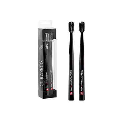 Curaprox Black is White 5460 - 2 Cepillos Dentales - Farmacias Curie