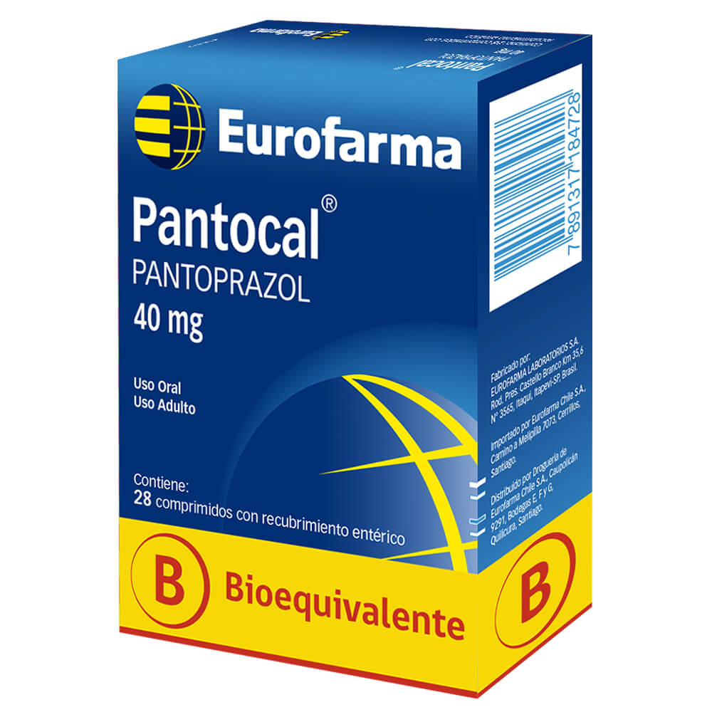 Pantocal Comprimidos con Recubrimiento Entérico 40mg - Farmacias Curie