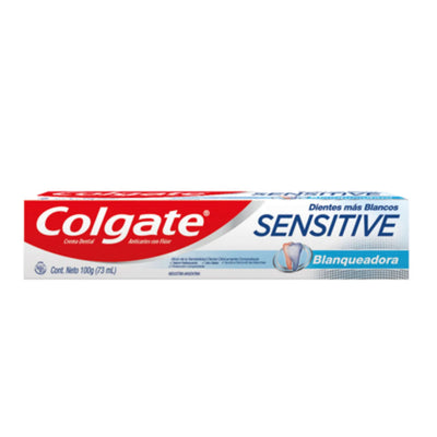 Colgate Pasta Dental Sensitive Blanqueadora - 100 gramos - Farmacias Curie