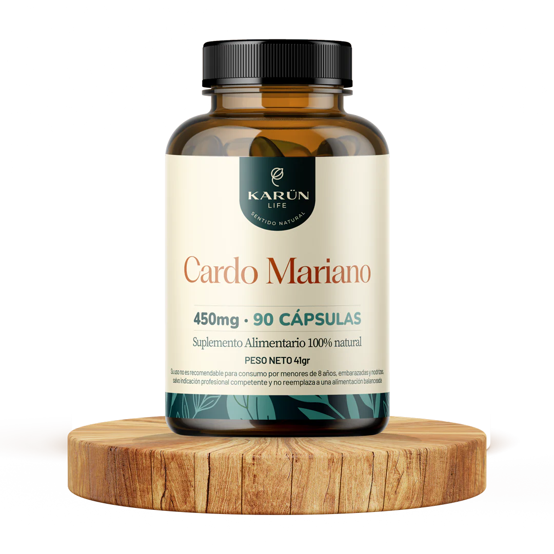 Cardo Mariano 450mg - 90 Cápsulas - Farmacias Curie