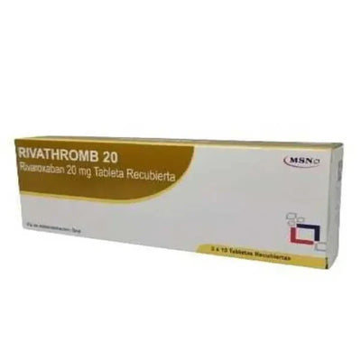 Rivathromb 20 mg - 30 Comprimidos Recubiertos