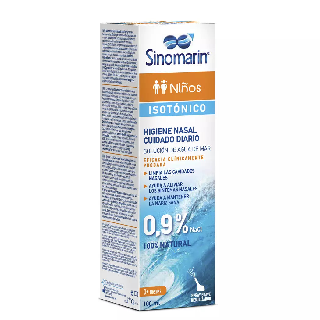 Sinomarin Niños 0,9% - 100 ml - Farmacias Curie