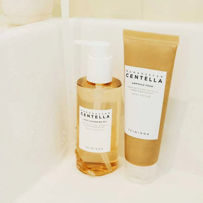 SKIN1004 Madagascar Centella Pack Doble Limpieza - Espuma + Limpiador en Aceite - Farmacias Curie