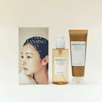 SKIN1004 Madagascar Centella Pack Doble Limpieza - Espuma + Limpiador en Aceite - Farmacias Curie