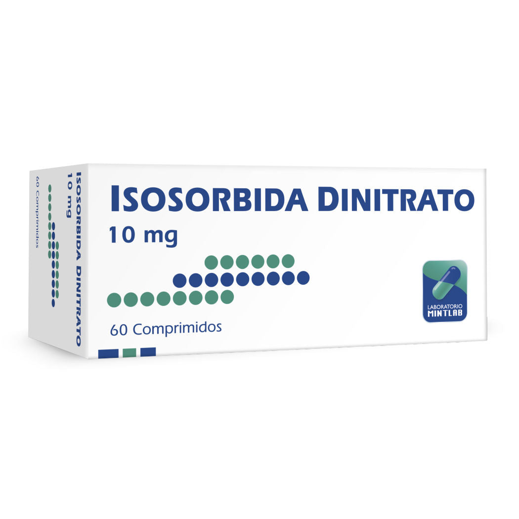 Isosorbida Dinitrato Comprimidos 10mg - Farmacias Curie