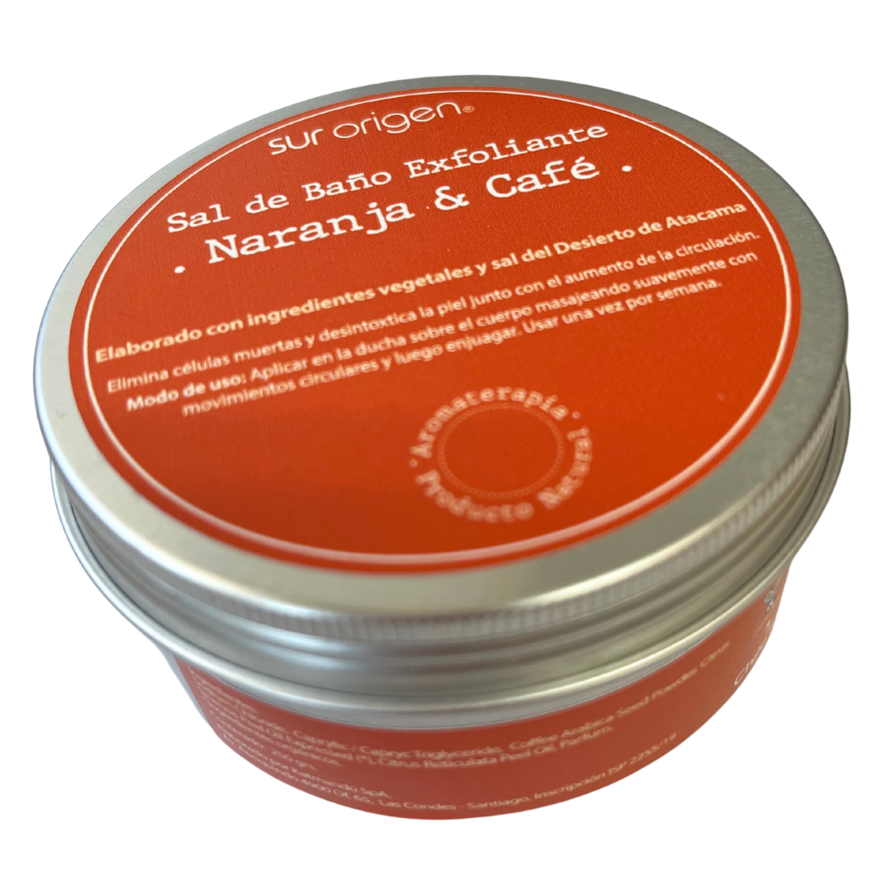 Katmandú Sal Exfoliante Corporal Naranja y Cafe - Farmacias Curie