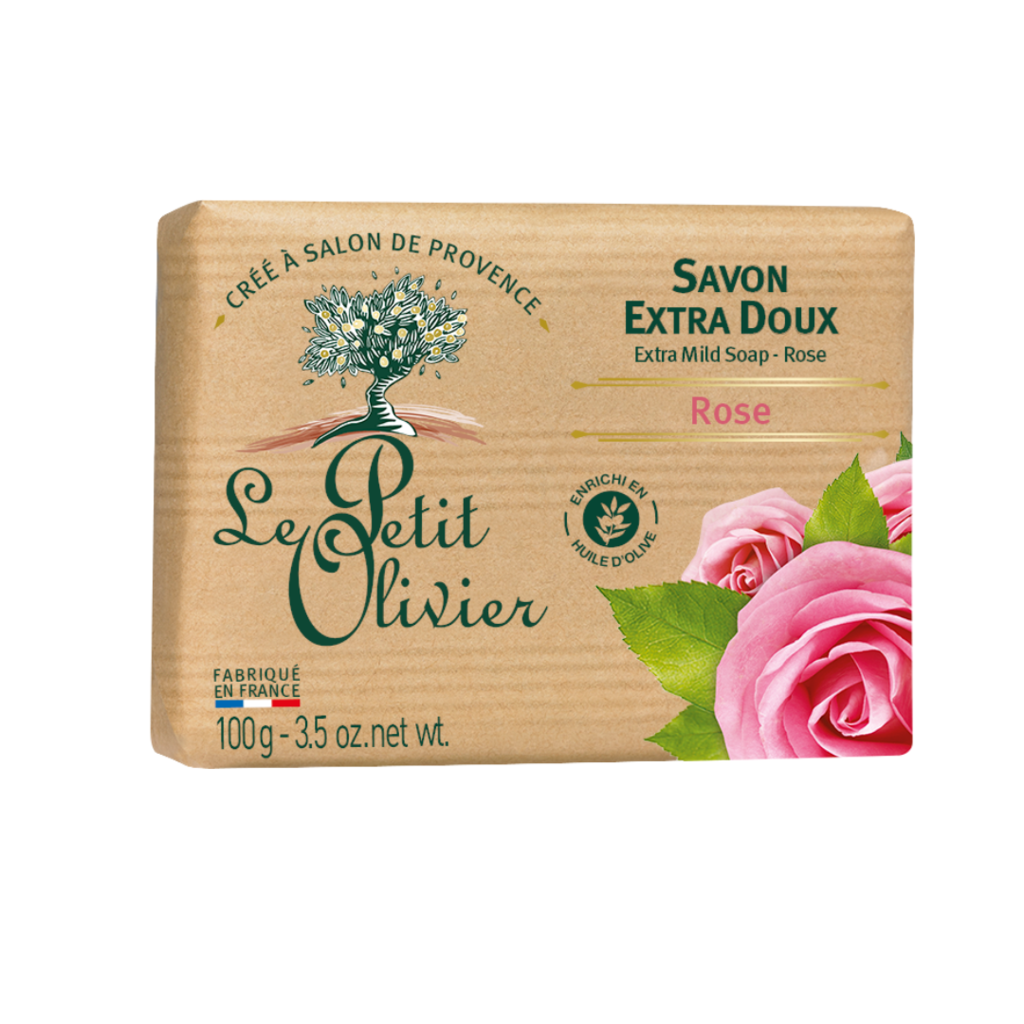 Le Petit Olivier Jabón Extra Suave Rosa - Farmacias Curie
