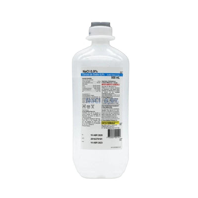 Cloruro de Sodio 0,9% - 500 mL - Farmacias Curie