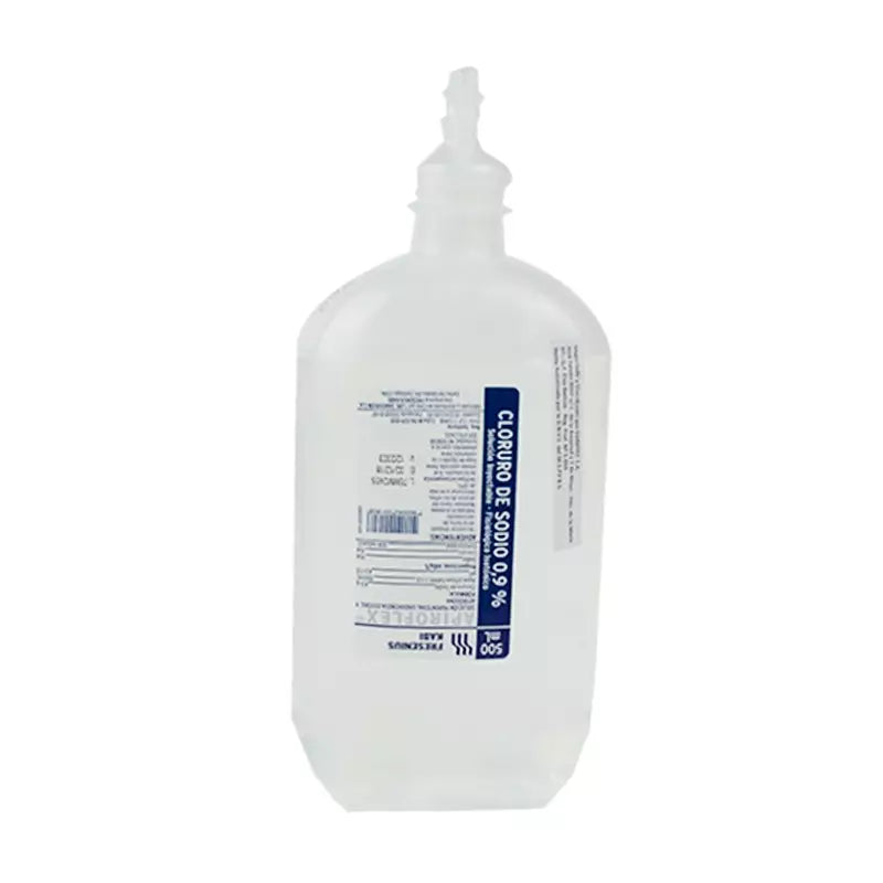 Cloruro de Sodio 0,9% - 500 mL - Farmacias Curie