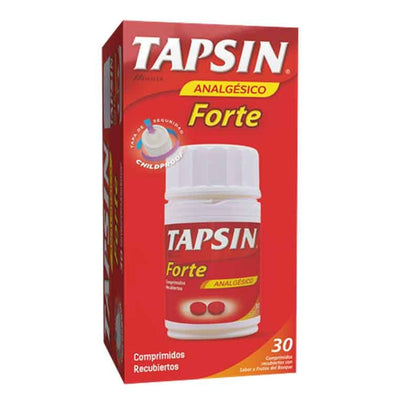 Tapsin Forte Comprimidos Recubiertos - 30 unidades - Farmacias Curie