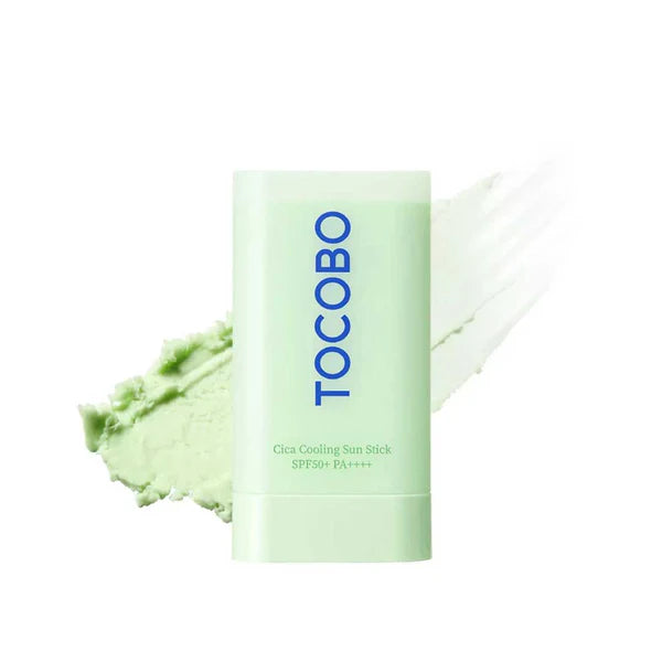 TOCOBO Cica Cooling Sun Stick Protector Solar Facial en Barra - 18g - Farmacias Curie