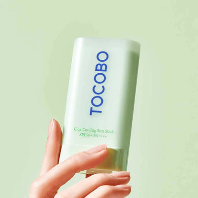 TOCOBO Cica Cooling Sun Stick Protector Solar Facial en Barra - 18g - Farmacias Curie