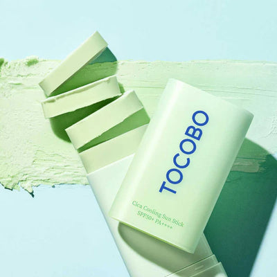 TOCOBO Cica Cooling Sun Stick Protector Solar Facial en Barra - 18g - Farmacias Curie