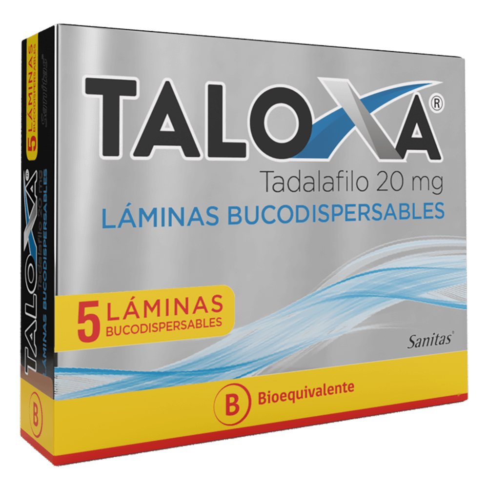 Taloxa 20mg - 5 Láminas Bucodispersable - Farmacias Curie