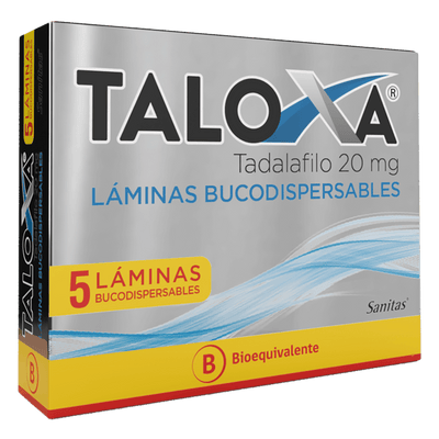 Taloxa 20mg - 5 Láminas Bucodispersable - Farmacias Curie