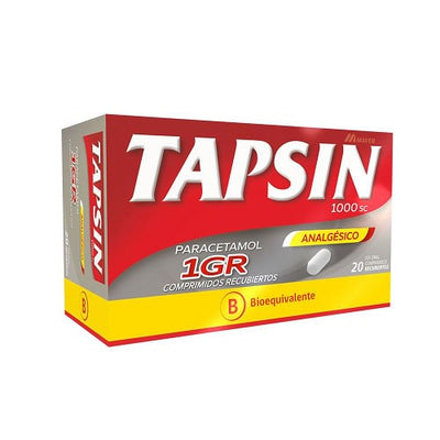 Tapsin Comprimidos Recubiertos 1g - Farmacias Curie