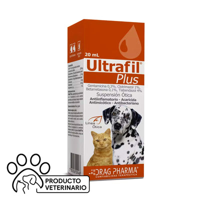 Ultrafil Plus Suspensión Ótica - Farmacias Curie
