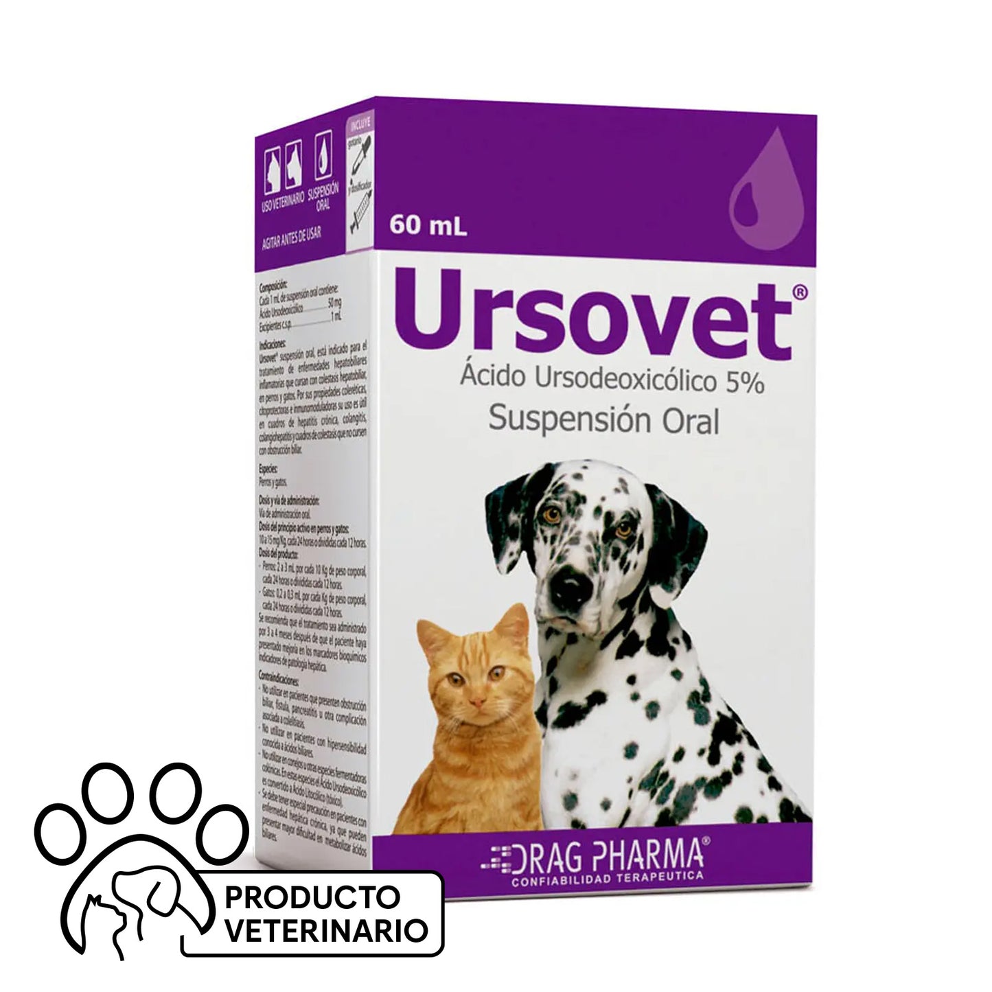 Ursovet Suspensión Oral - Farmacias Curie