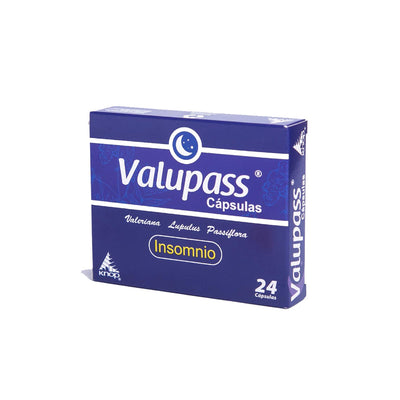 Valupass Cápsulas - 24 unidades - Farmacias Curie