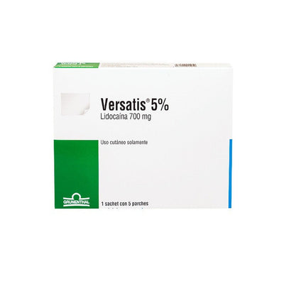 Versatis Parches 5% - Farmacias Curie