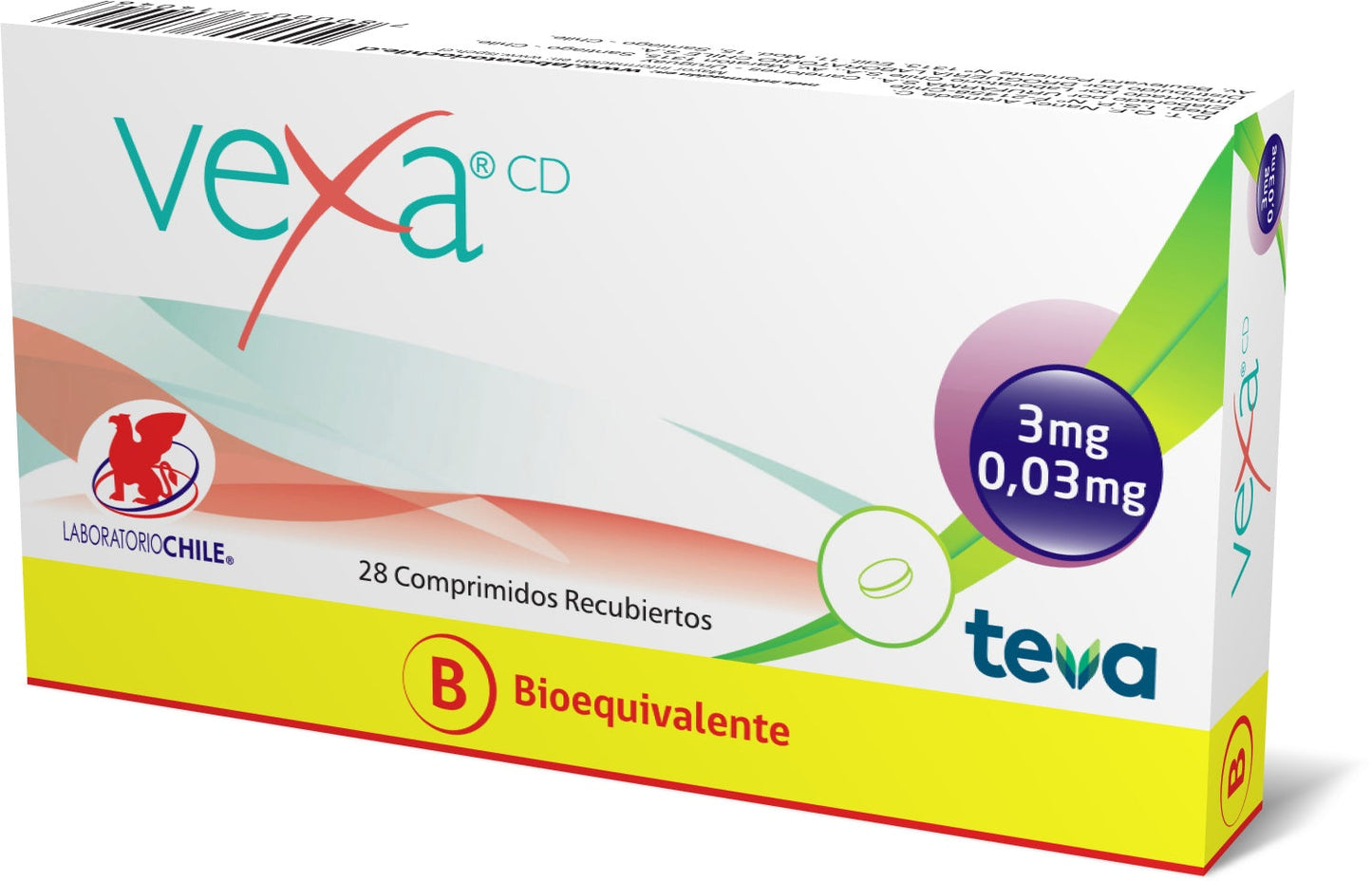 Vexa CD Comprimidos Recubiertos - Farmacias Curie