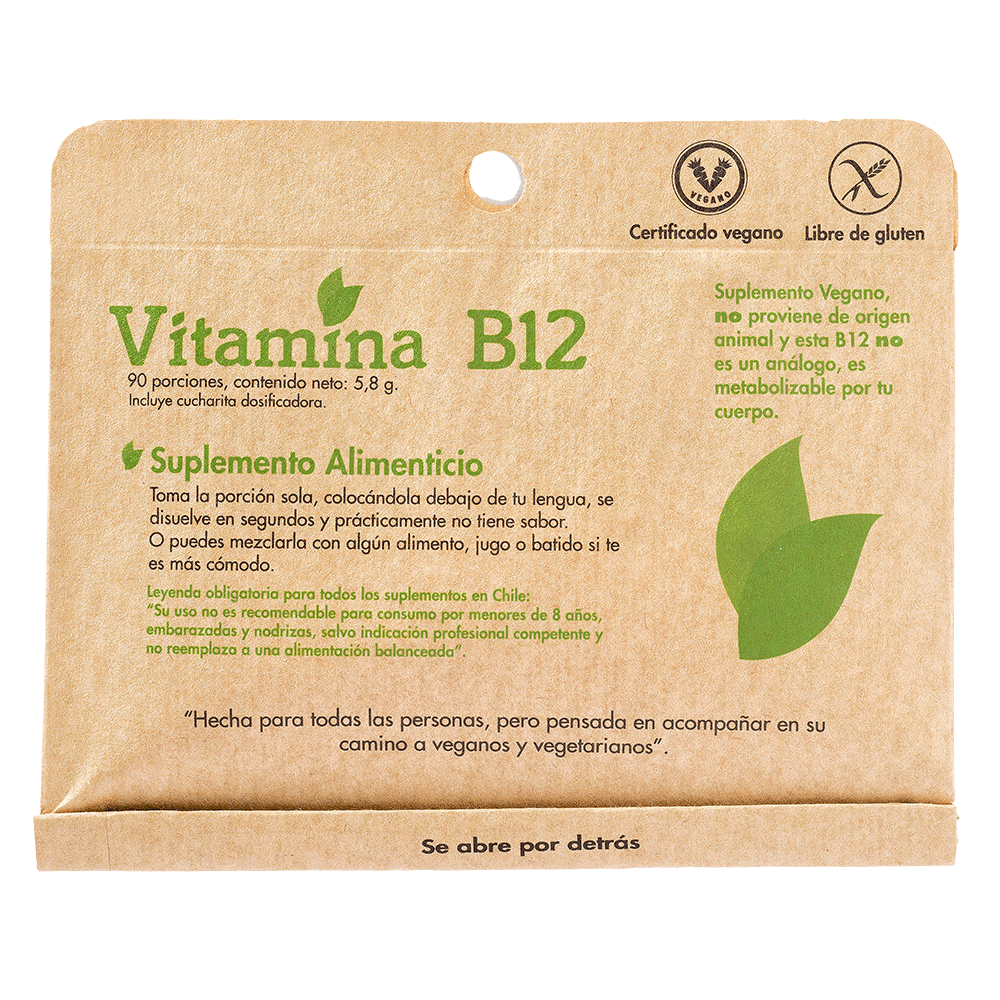 Vitamina B12 Sobre en Polvo - Farmacias Curie