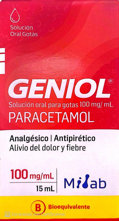 Geniol Infantil Solución Oral para Gotas