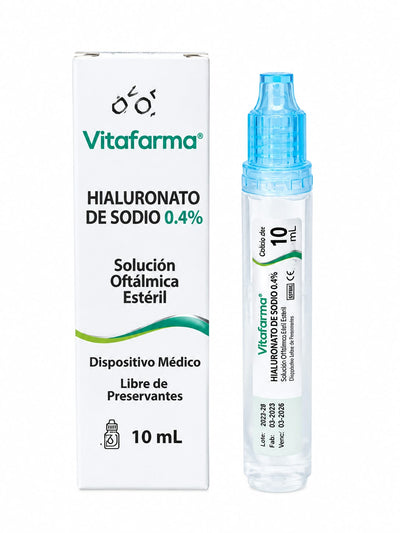 Hialuronato de Sodio 0.4% LP Solución Oftalmica - 10 mL - Medicamento Cenabast