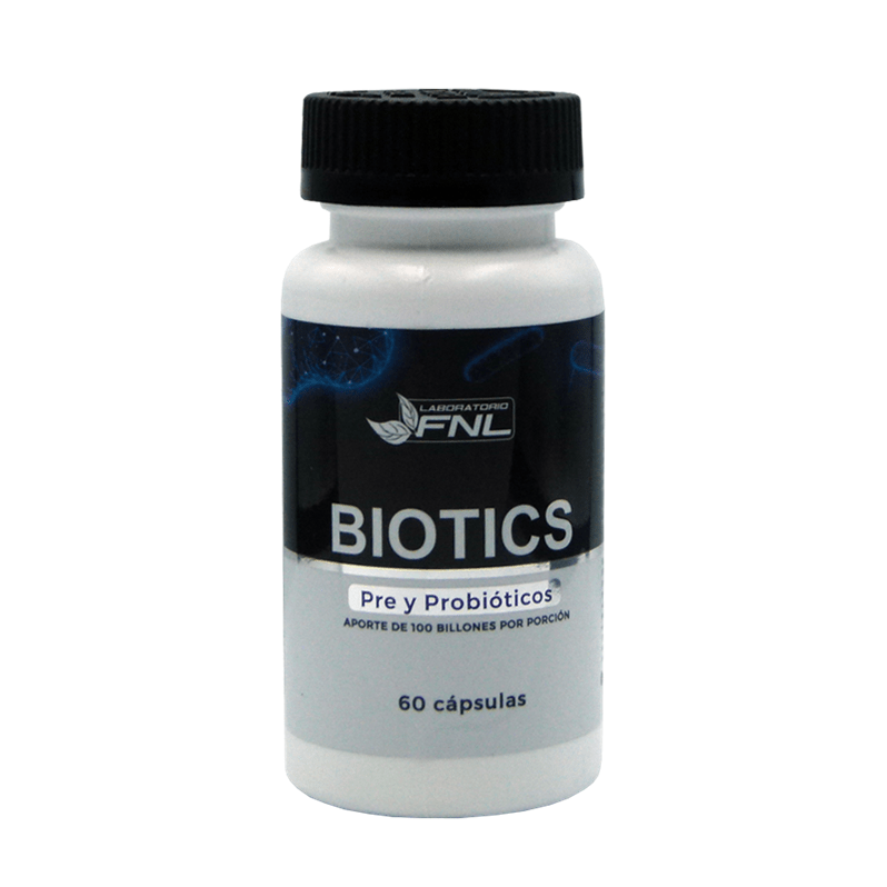 Biotics - 60 Cápsulas - Farmacias Curie