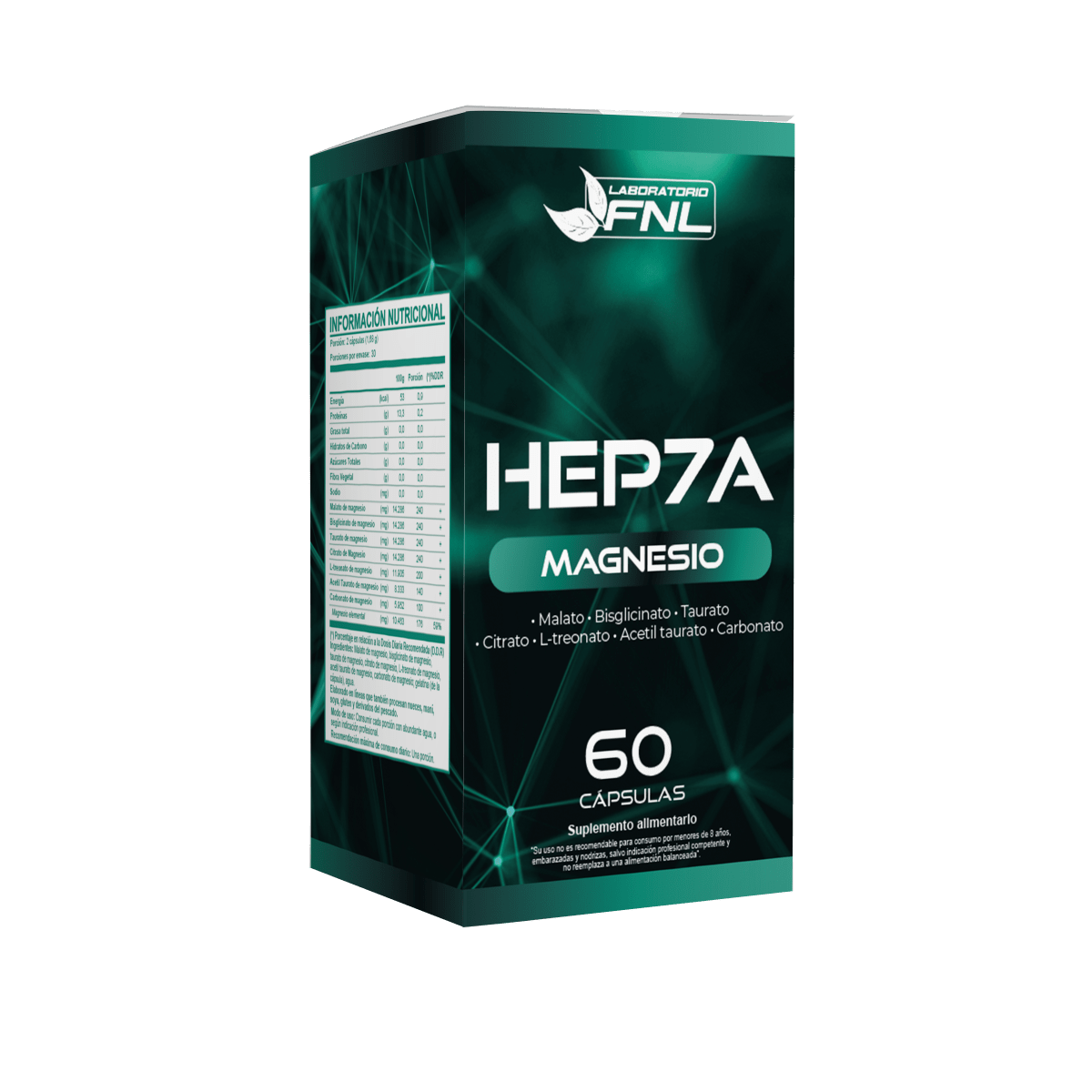 HeptaMagnesio - 60 Cápsulas