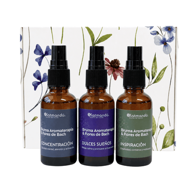Katmandú Pack Mini Brumas Aromaterapia 3 unidades