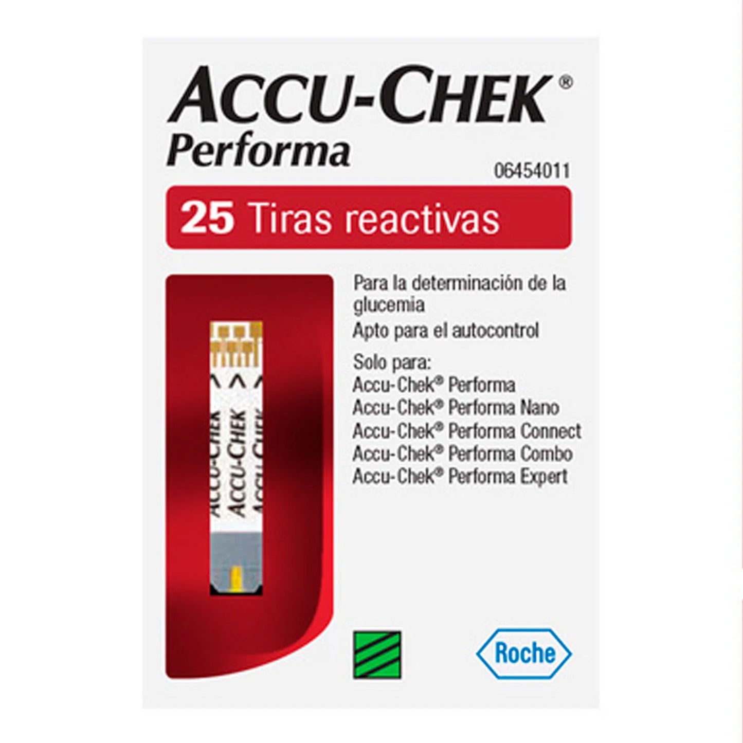 Accu-Chek Performa - 25 Tiras Reactivas - Farmacias Curie