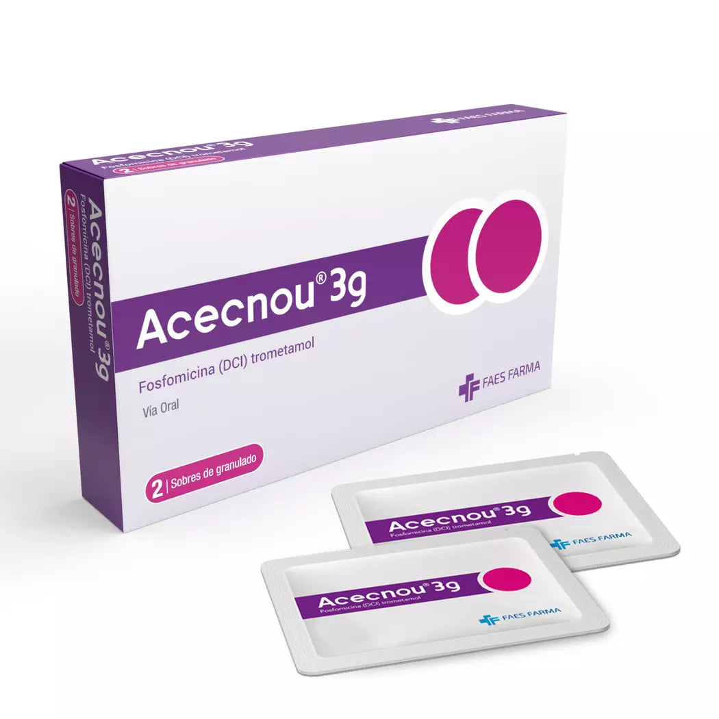 Acecnou 3g Polvo para Solución Oral - 2 Sobres - Farmacias Curie