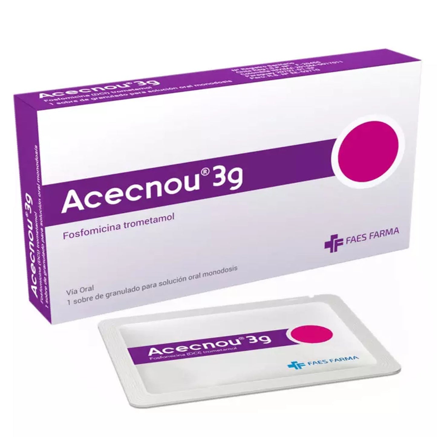 Acecnou 3g Polvo para Solución Oral - 1 Sobre - Farmacias Curie