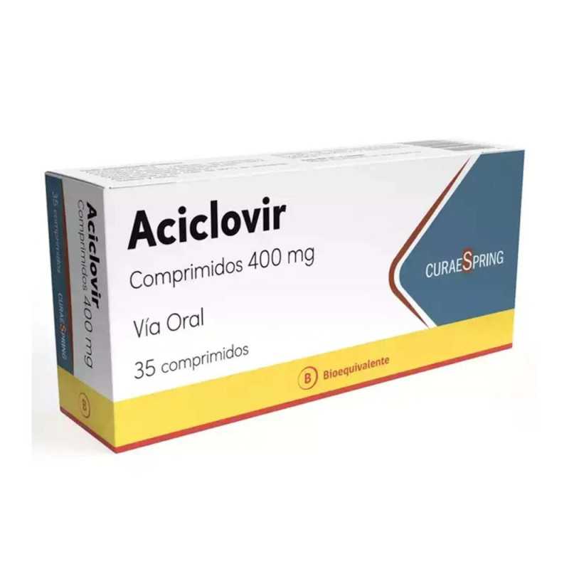 Aciclovir 400mg - 35 Comprimidos - Farmacias Curie