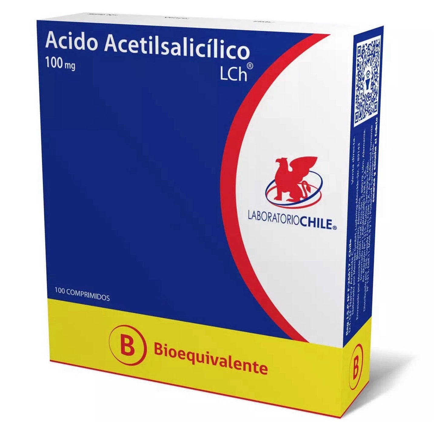 Ácido Acetilsalicílico Comprimidos 100mg - Farmacias Curie